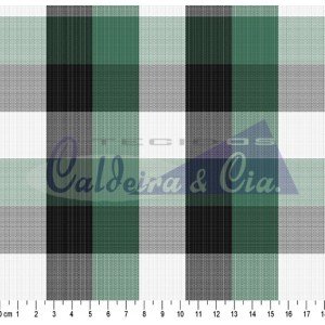 Xadrez Buffalo cor 04 (Verde)